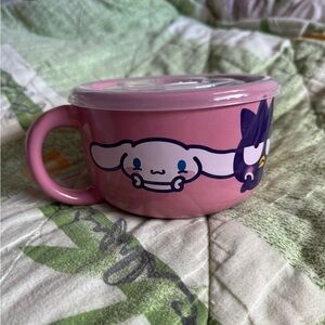 Sanrio cup with lid